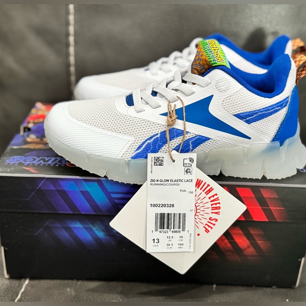 Reebok Kids light up Sonic 3 Shoes